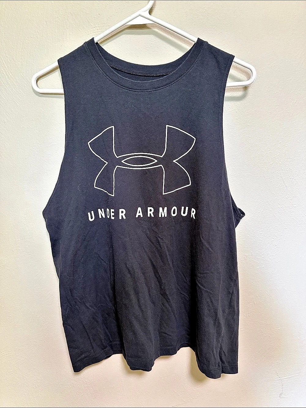 Under Armour HeatGear Loose Tank Top Womans Tank Top Black XL